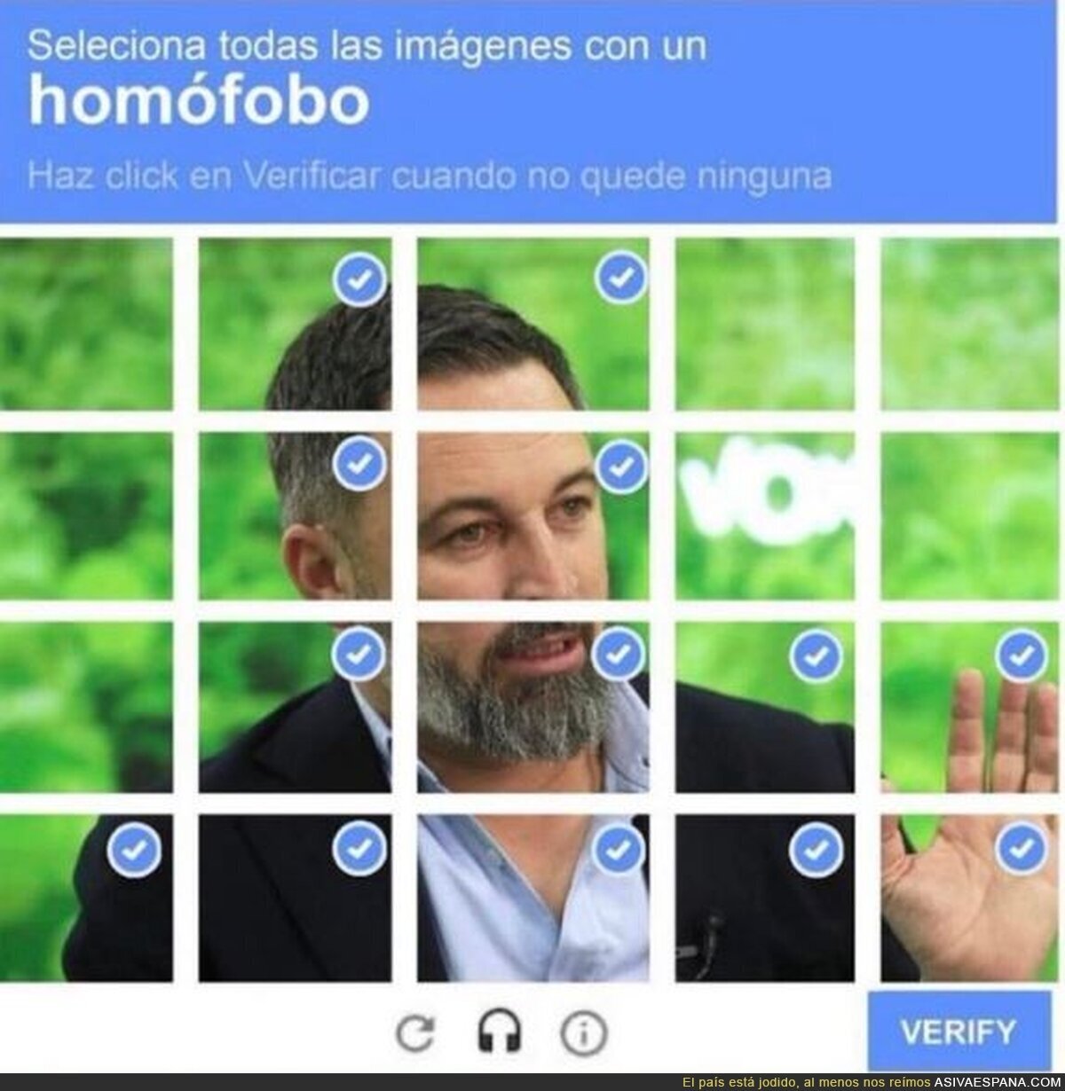 El captcha que te retrata