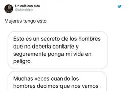 Se descubre el secreto de los hombres