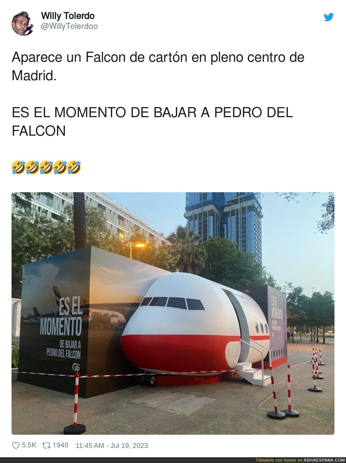 La campaña contra Sánchez en pleno centro de Madrid