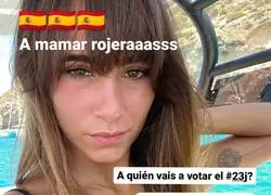 Aitana afrontando las elecciones