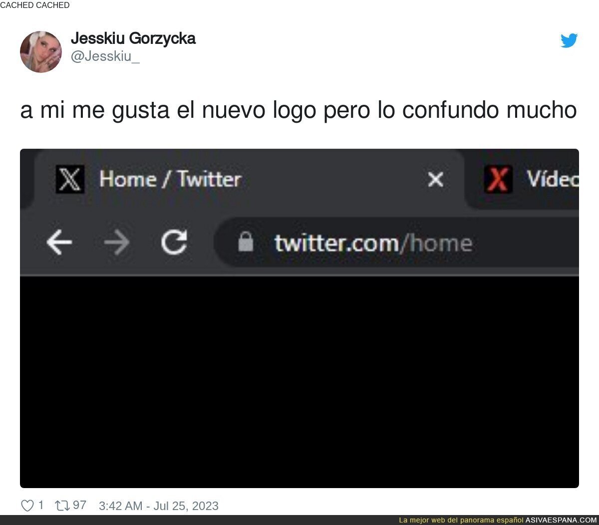 Confusión con la nueva imagen de Twitter