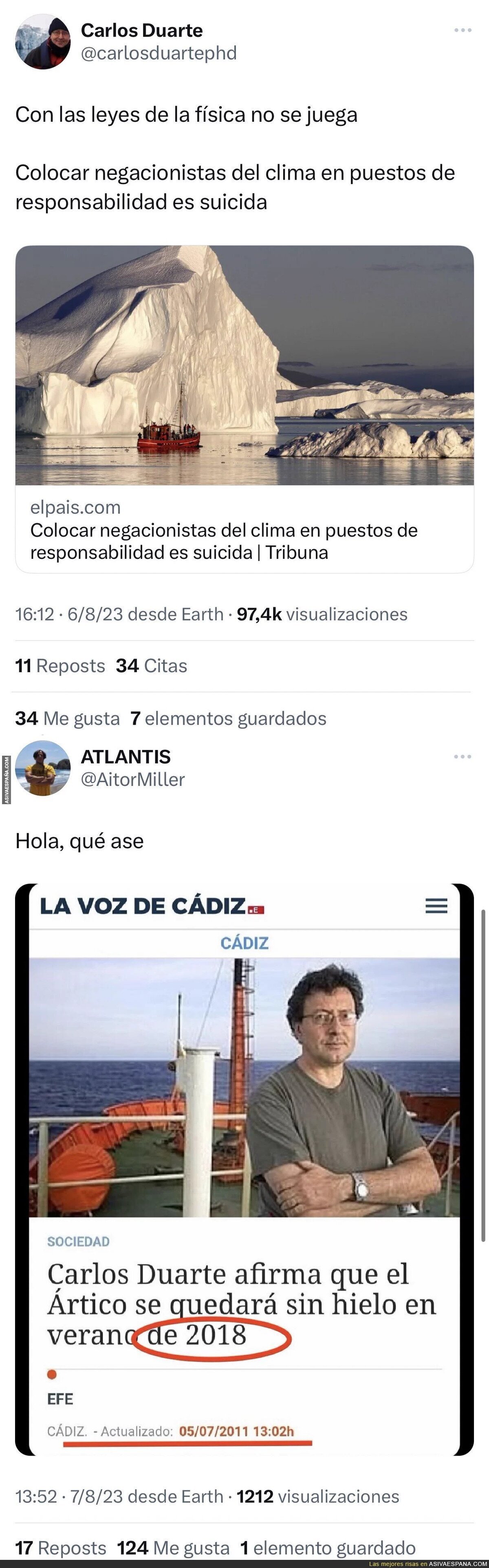 Carlos Duarte es un estafador de mucho cuidado