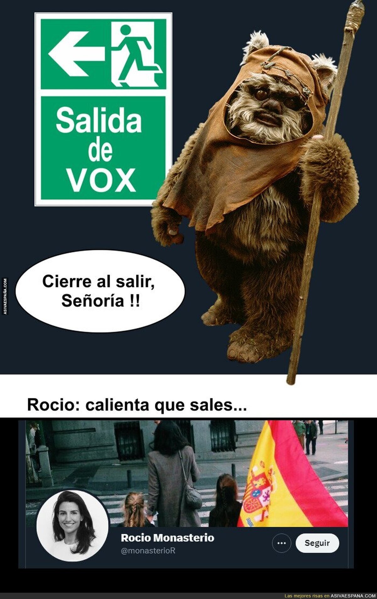 Ivan Espinosa de los Monteros se va. Nos quedamos sin Ewok en el Congreso