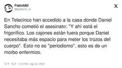 Telecinco no tiene vergüenza con el tema de Daniel Sancho