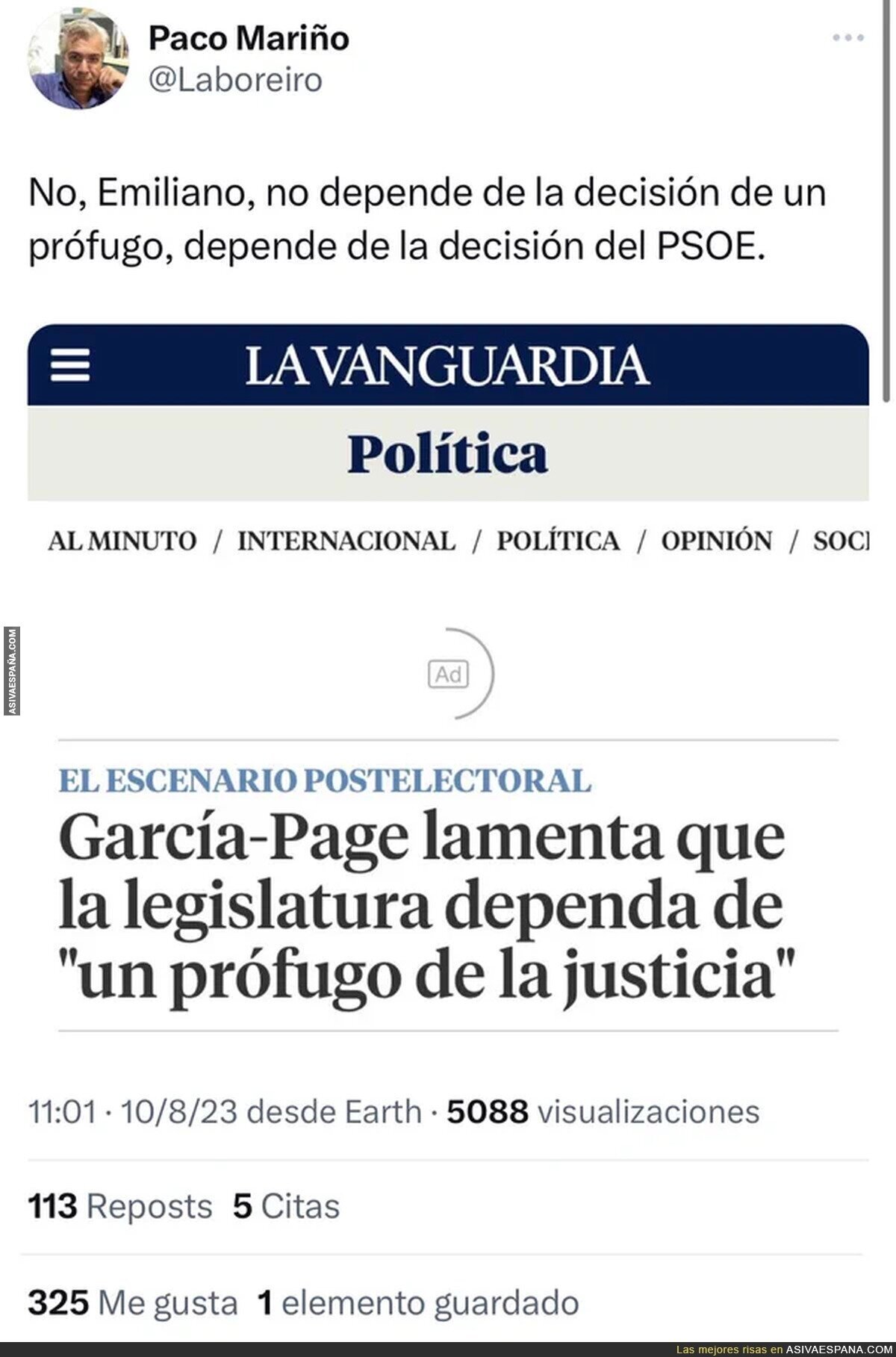 El PSOE tiene la llave