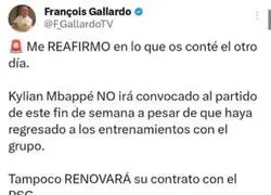 Así está el nivel con lo de Mbappé