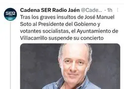 José Manuel Soto pasa al ataque