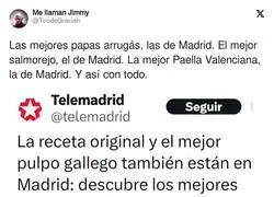 Lo mejor siempre está en Madrid