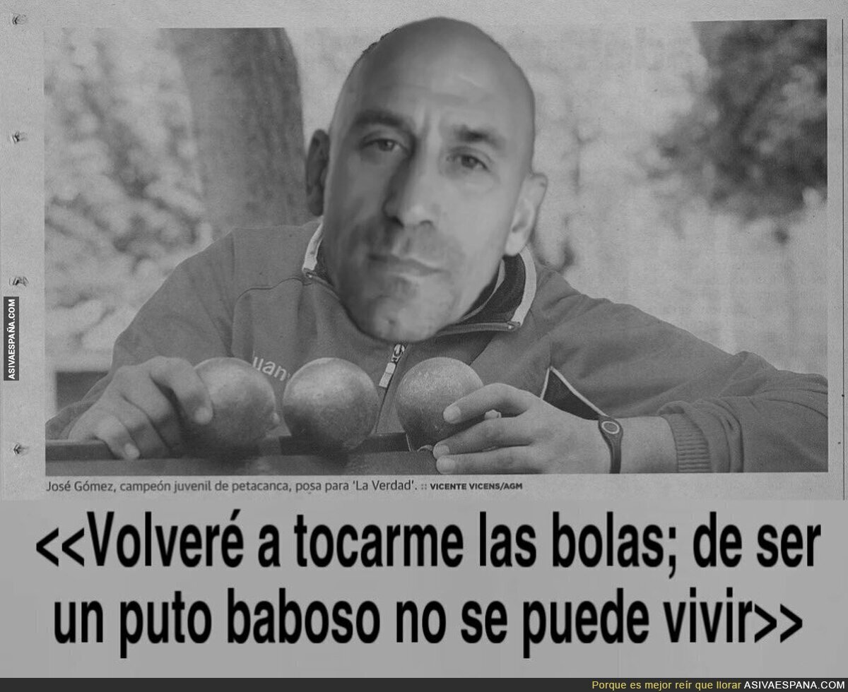 A lo que se debería dedicar Rubiales