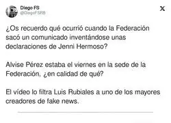 Alvise Pérez es la mano derecha de Luis Rubiales