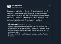 María Jamardo está para defender a Huevales