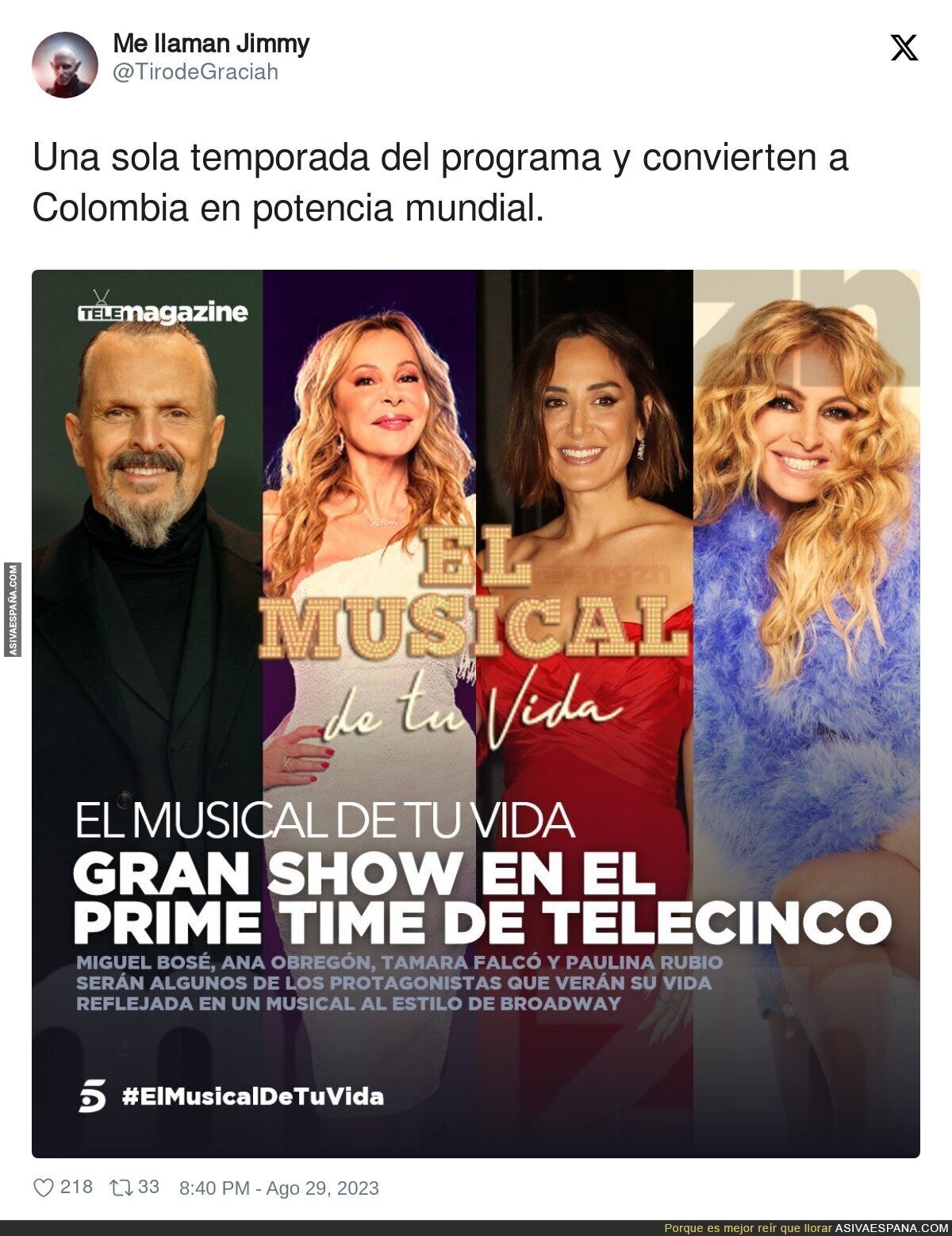 Menudo peligro lo de Telecinco