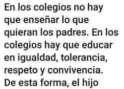 Así de claro y sencillo, y punto pelota