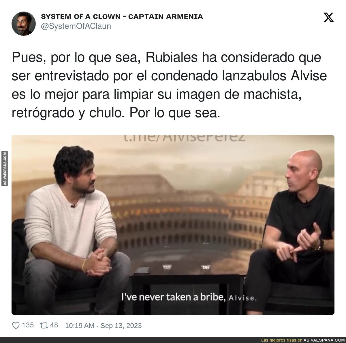 Ahora se entienden las informaciones que tenía Alvise Pérez al principio del escándalo