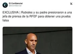 Rubiales no tiene escrúpulos