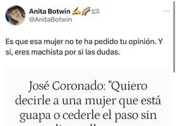 Menuda retratada en un solo mensaje contradiciéndose