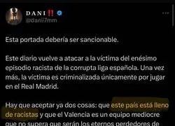 Así es el racismo selectivo de los aficionados del Real Madrid, por @Llourinho