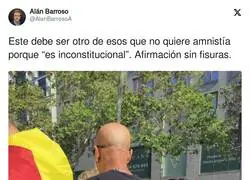 Los personajes que se ven en las manifestaciones de derechas