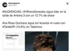 La guerra de las audiencias entre Ana Rosa Quintana y Sonsoles