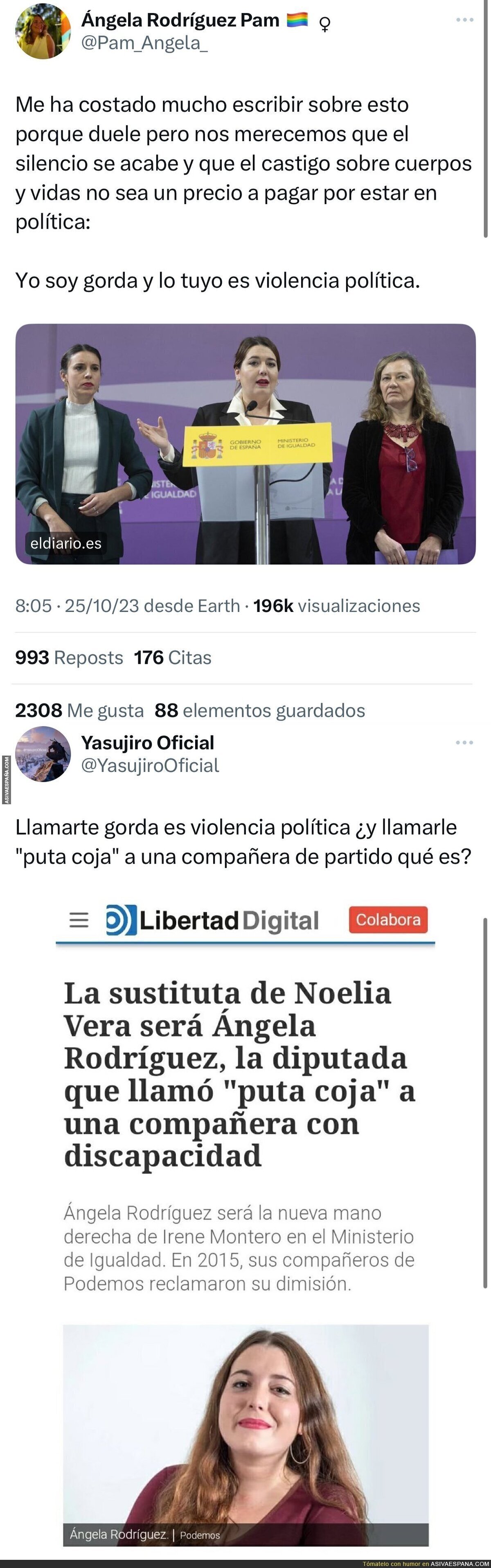 Así se las gasta Pam