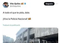 Así ha cambiado la historia en la derecha y la Policía