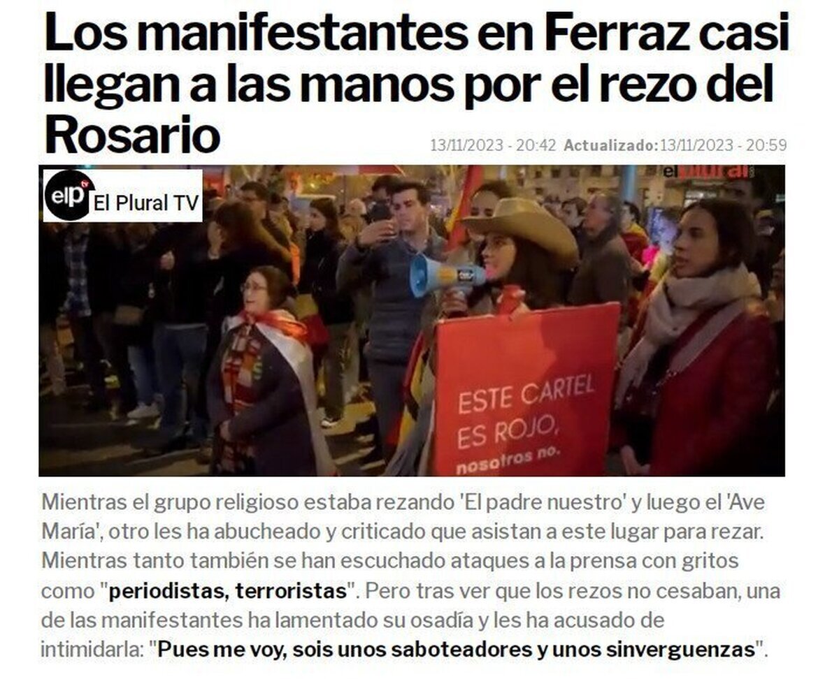 ¡NO TE DÉ LA RISA! ¡QUEREMOS IR A MISA!