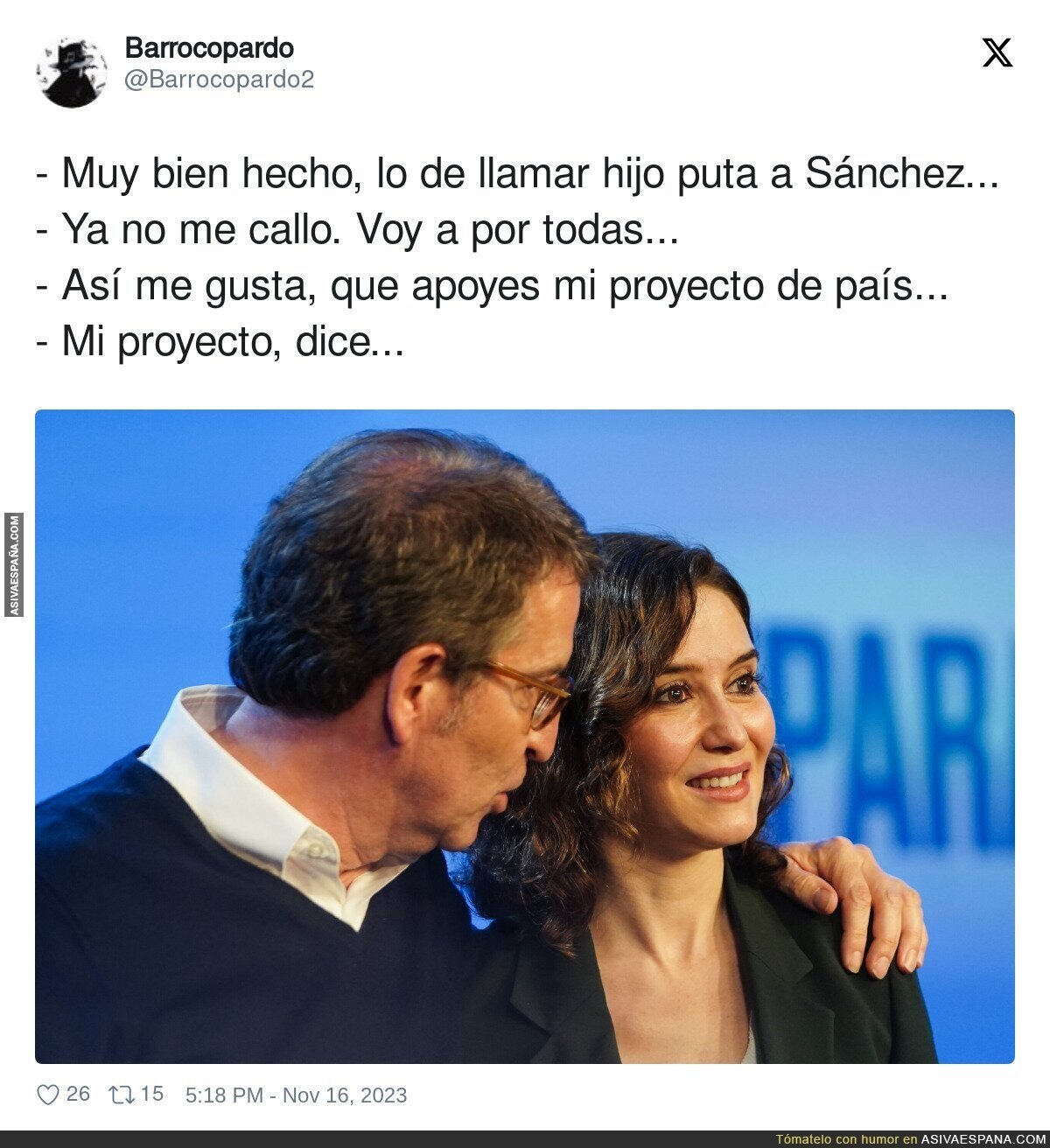 Lo de Ayuso ya es personal