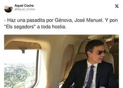 Troleo máximo por Génova