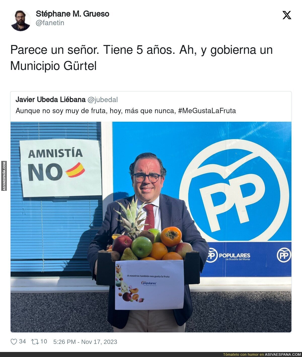 La gente en el PP supera sus límites