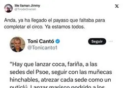 Toni Cantó se une para hacer el ridículo