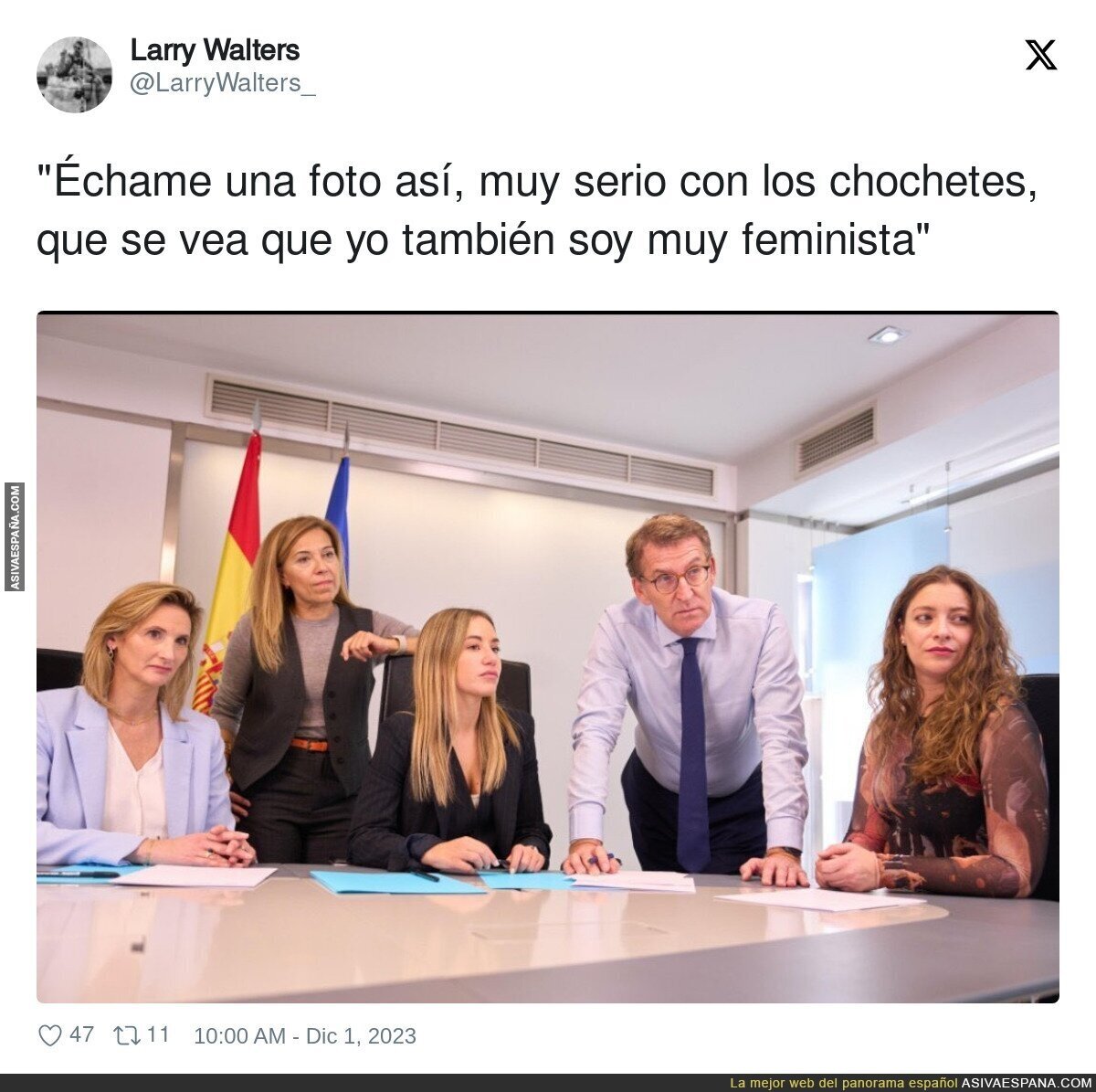 Feijóo y las falsas apariencias