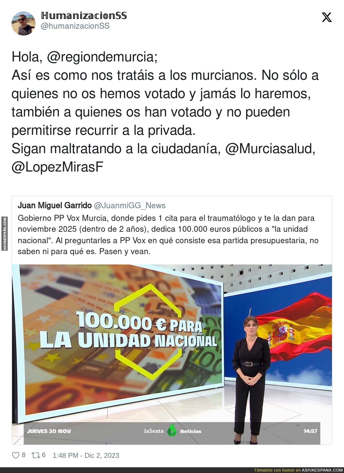 Las prioridades que hay en Murcia