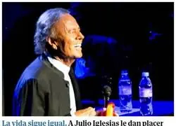 Julio Iglesias si que sabe llevar una buena vida