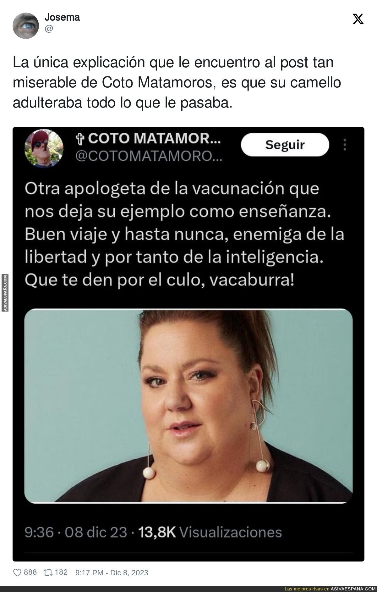 Terrible lo de Coto Matamoros