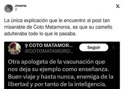 Terrible lo de Coto Matamoros