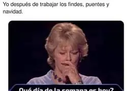 He perdido la noción del tiempo