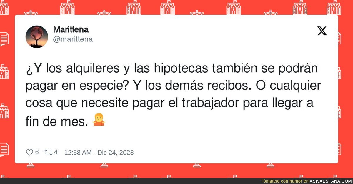 Una duda sobre las hipotecas en especie