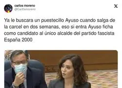 Isabel Díaz Ayuso sabe bien que candidatos fichar