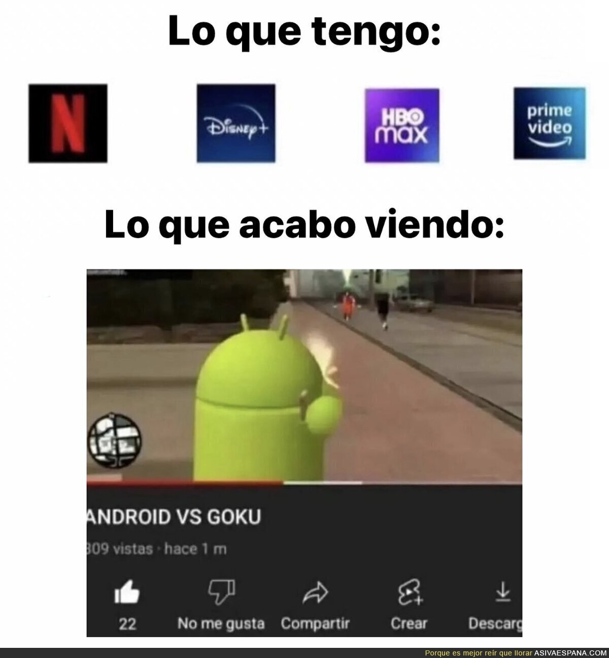 Así me distraigo en la vida