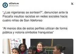 Así se las gasta la ultraderecha contra niñas de San Ildefonso