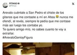 La despedida de Pitingo hacia Arévalo