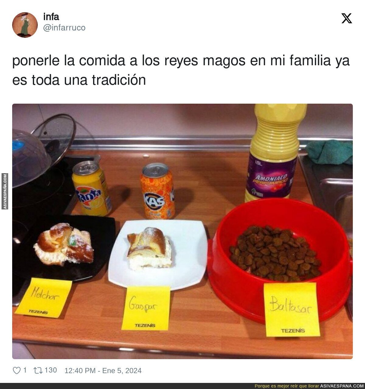 La tradición en la casa de los de ultraderecha