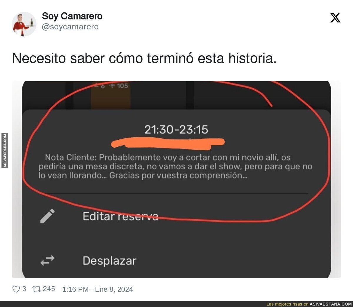 Una historia dramática