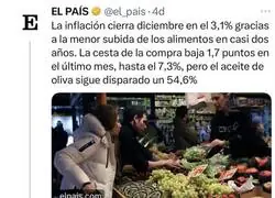 Un pequeño apunte sobre el precio de la cesta de la compra