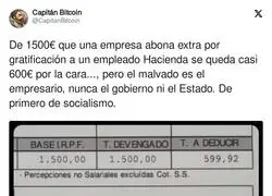 Falta poner en contexto que habrá hecho el empresario durante el año con ese trabajador...