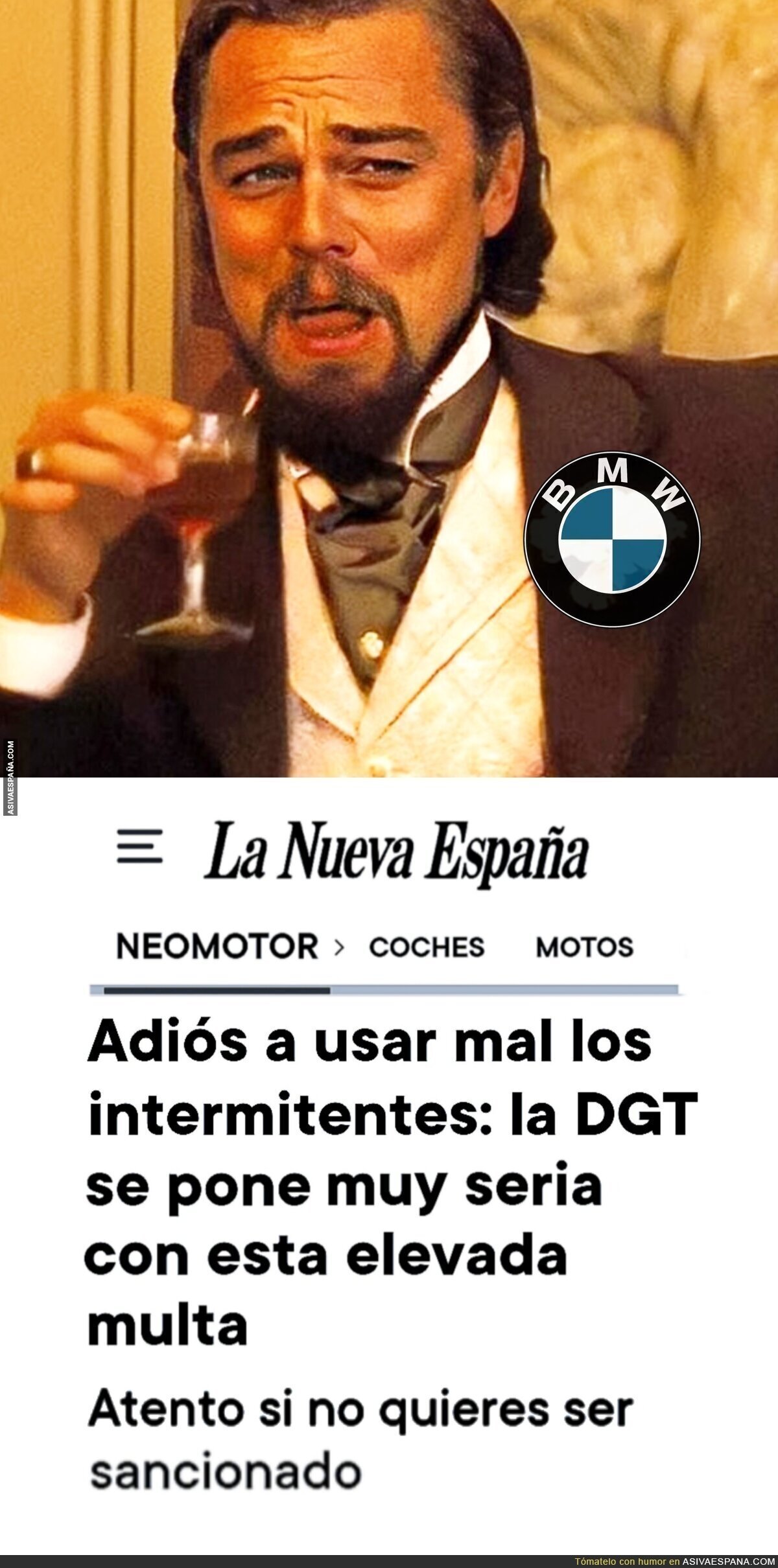 Eso no va con los conductores de BMW