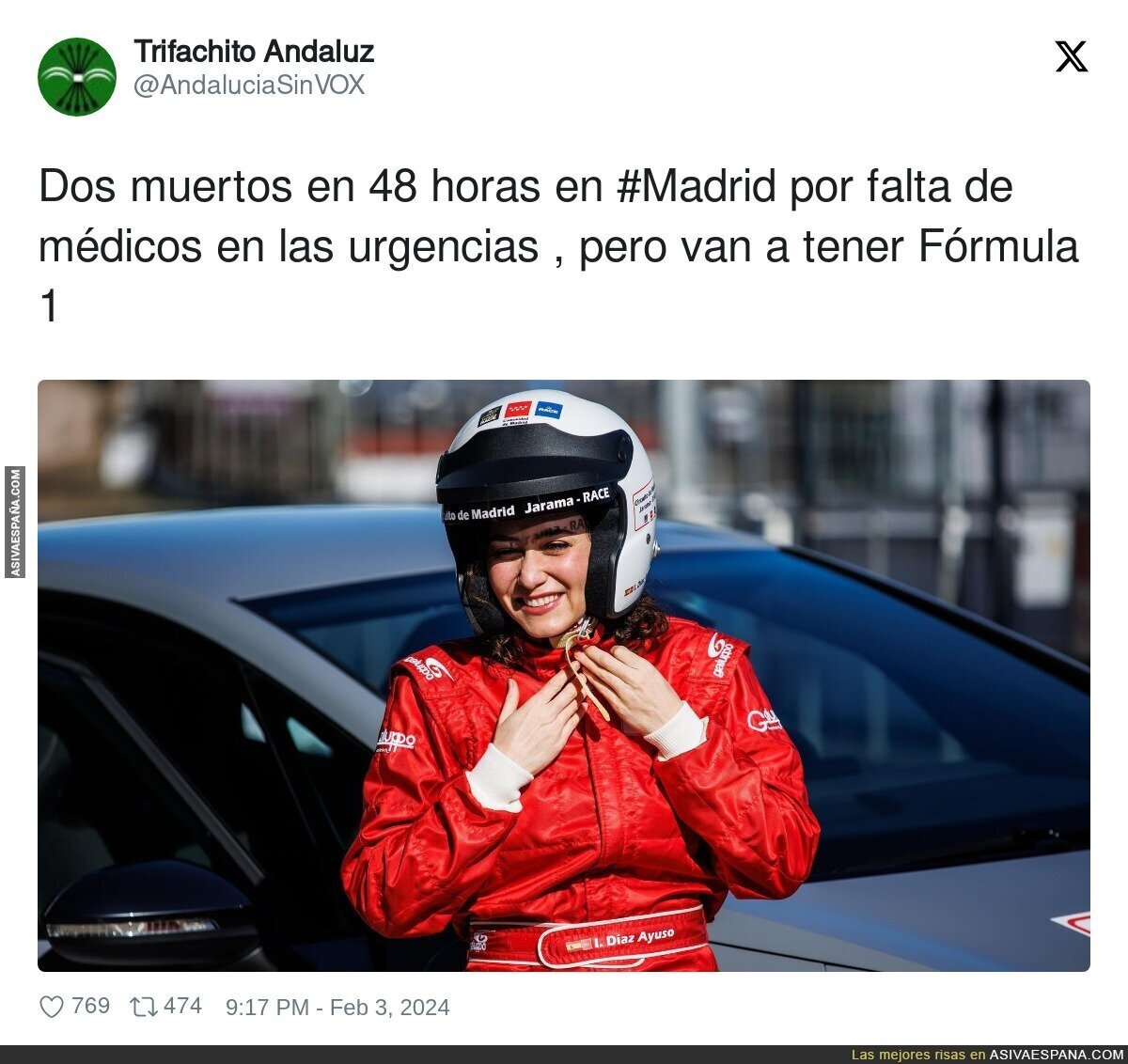 ¡Gracias Ayuso!