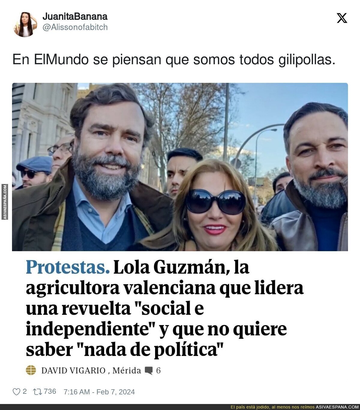 No hay que investigar mucho para ver las relaciones políticas