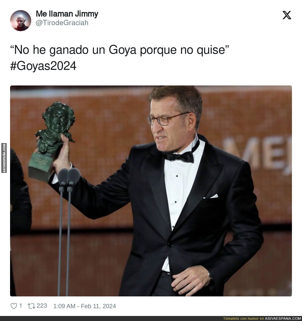 Feijóo lo tiene claro