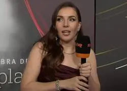 Inés Hernand hace el ridículo en la gala de los Goya